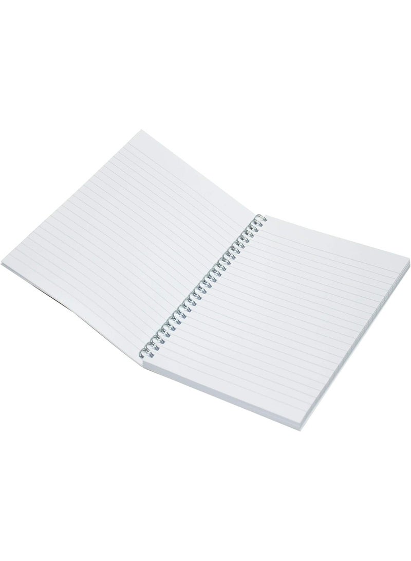 FIS Light Spiral Soft Cover Notebook Single Line - LINB971806S (Pack of 10 Pieces X 100 Sheets, 9 X 7in) - Image 2